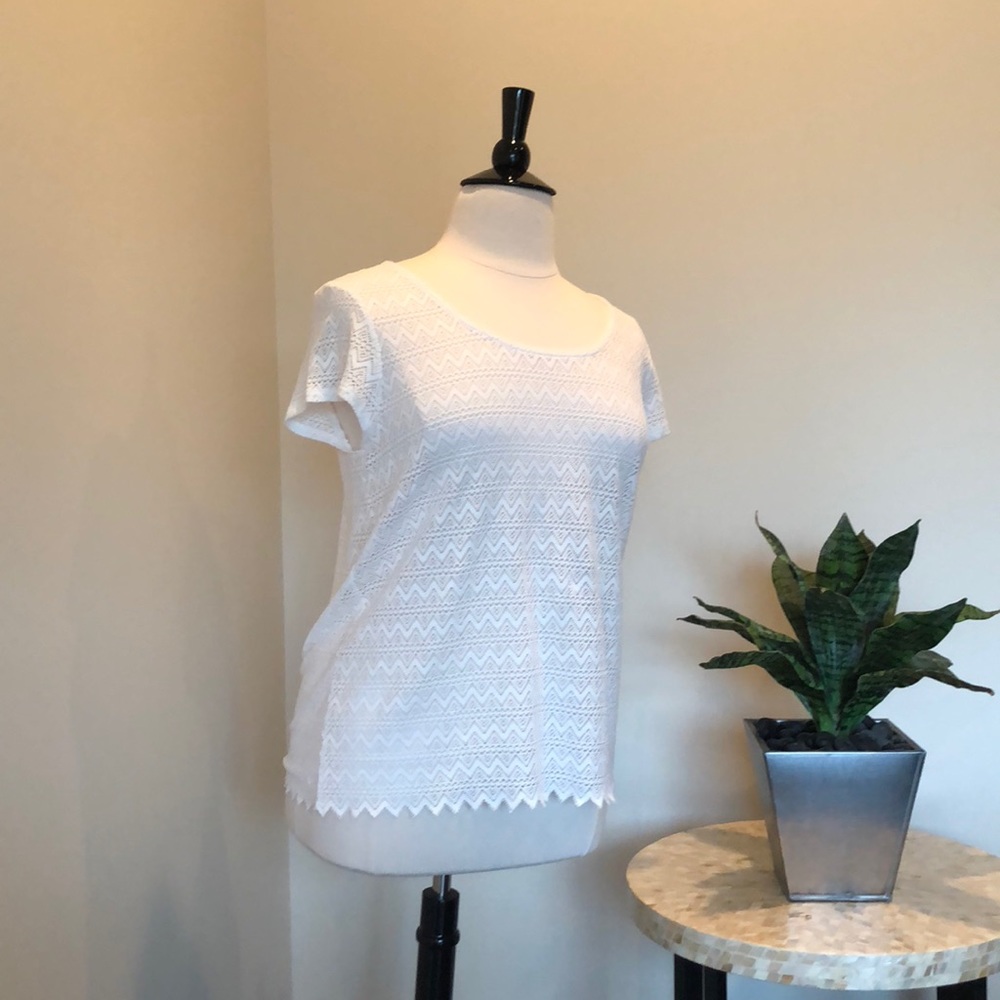 ***Last Chance*** Lucky Brand Stretch Lace Top